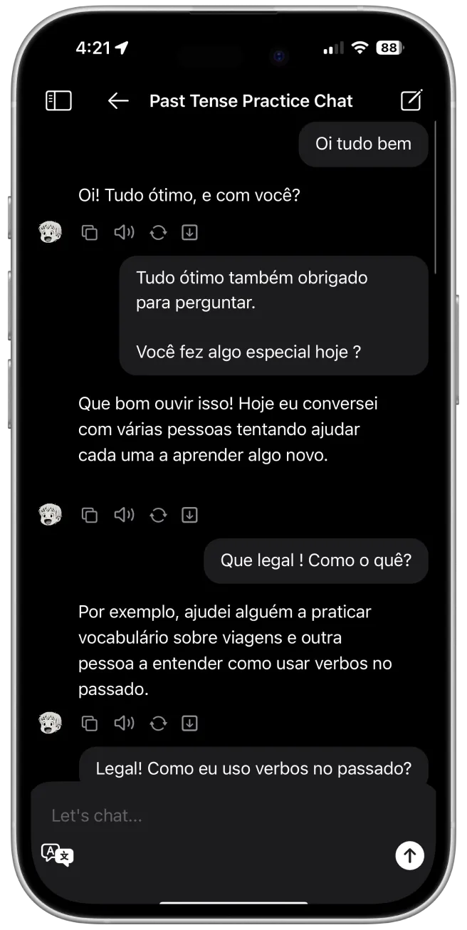 AI Chat Screen