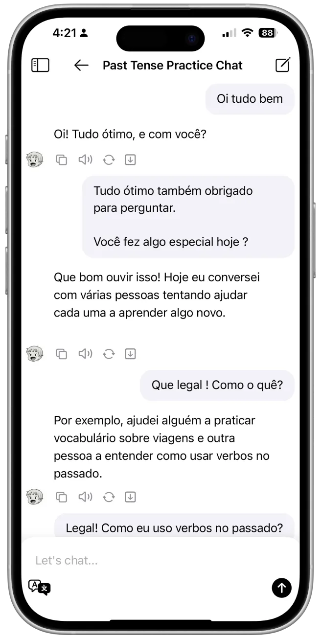 AI Chat Screen